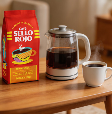 Medium Roast Ground Coffee Fresh Aroma Smooth Flavor for Daily Brewing Coffee