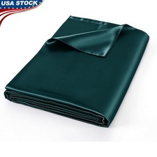 Satin Bed Sheet Set Soft Luxury Bedding Hypoallergenic All Seasons Easy Care New