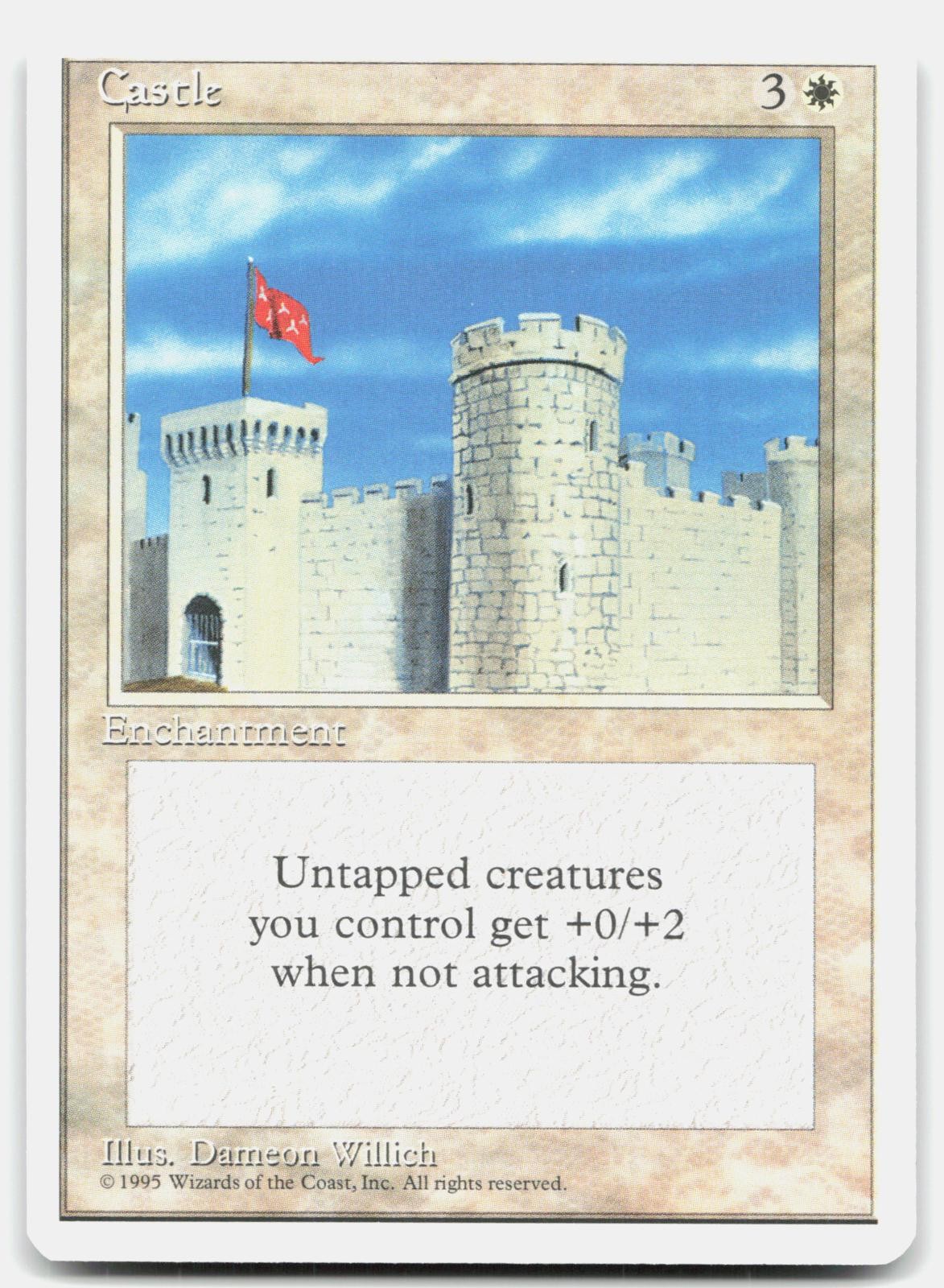 LP Castle Fourth Edition 4ED Magic: The Gathering