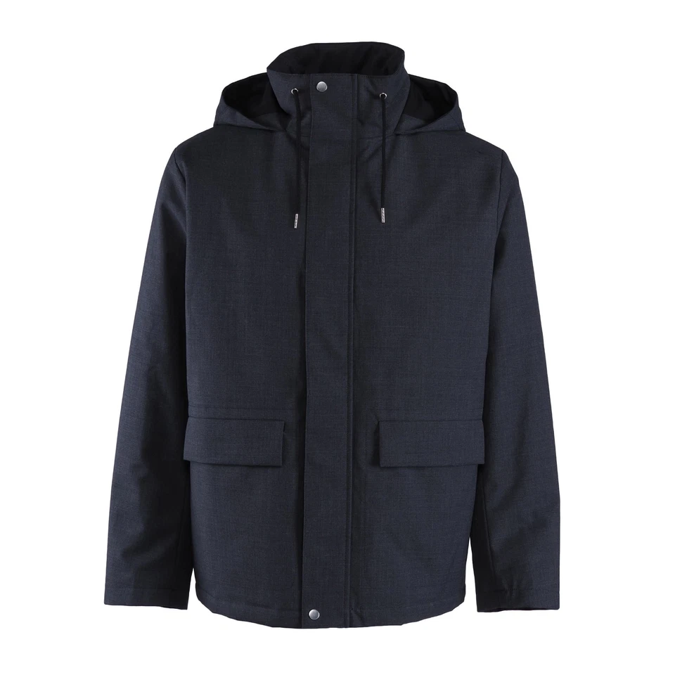 Sandro Paris Men's Jacket Size L Parka Wool Blend SHPMA00289 - Image 2 of 4