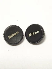 [USED] Nikon AR-9 Soft Shutter Release Button Set of 2 FROM JAPAN