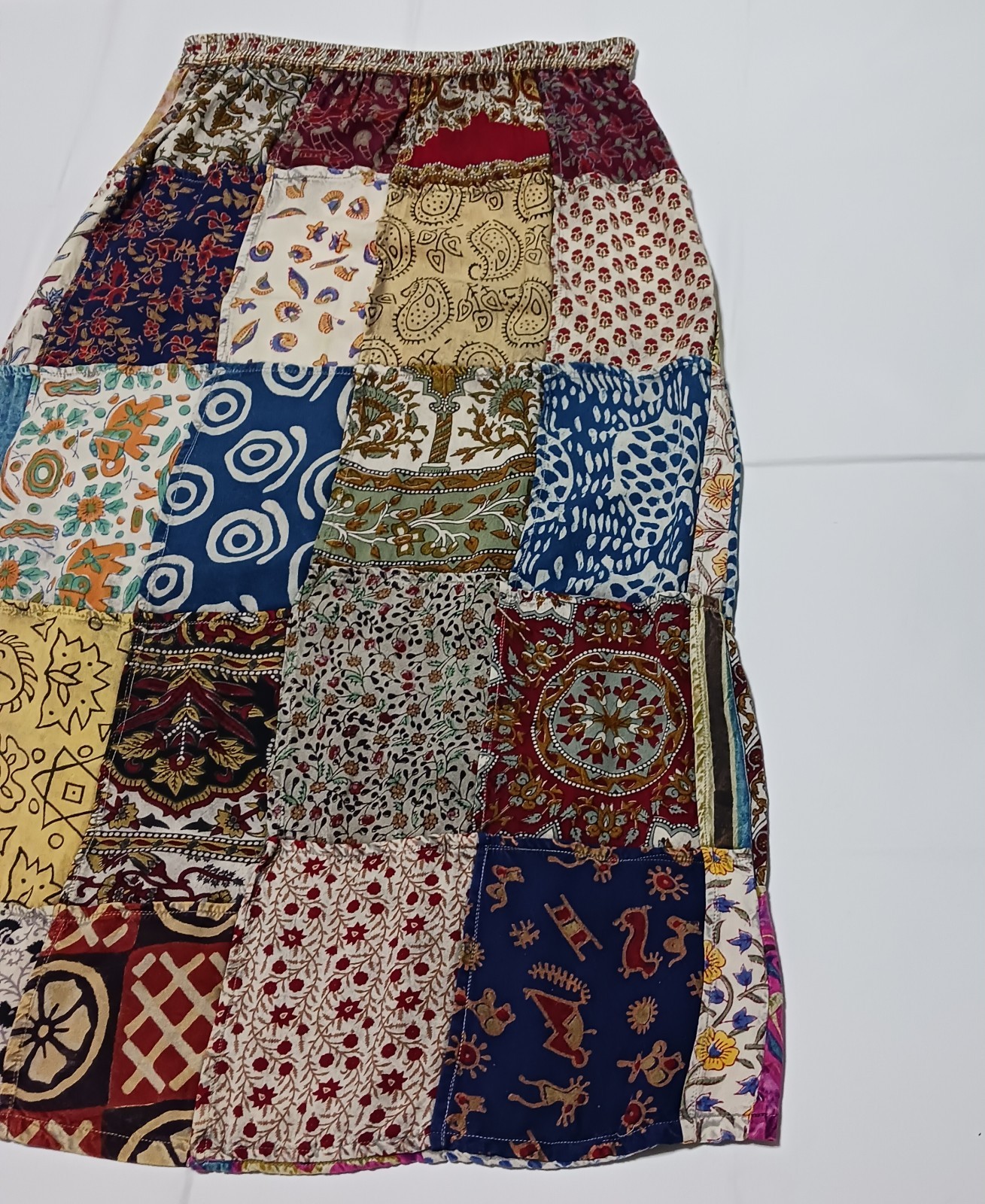 Sacred Threads Vintage Women's Patchwork Maxi Ski… - image 5