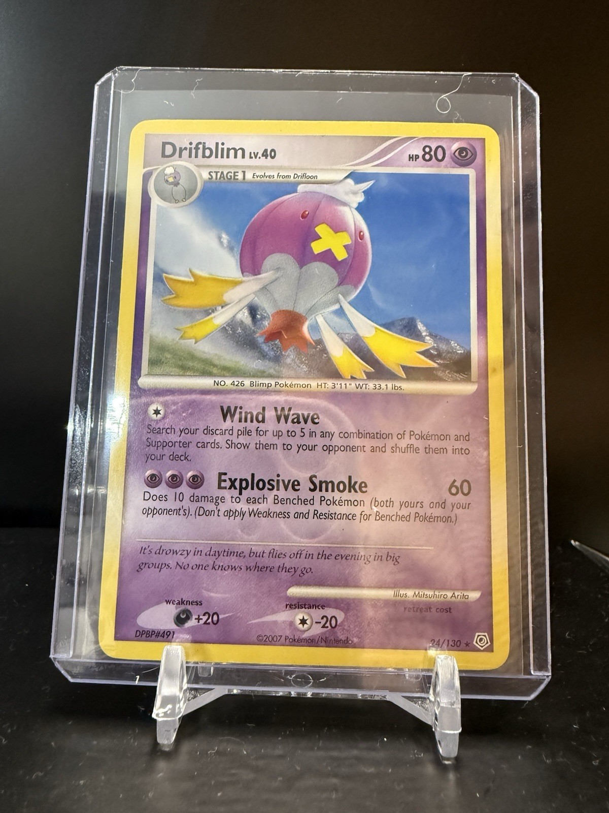 922058 - Pokemon TCG Diamond and Pearl #24/130 Drifblim LP