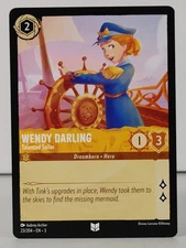 Wendy Darling - Talented Sailor - LORCANA  Into the Inklands - 23/204 - singles