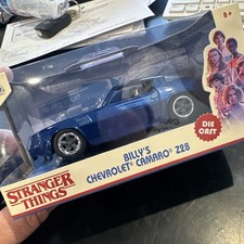 BILLY'S CHEVROLET CAMARO Z28 BLUE "STRANGER THINGS" 1/32 DIECAST BY JADA 31113