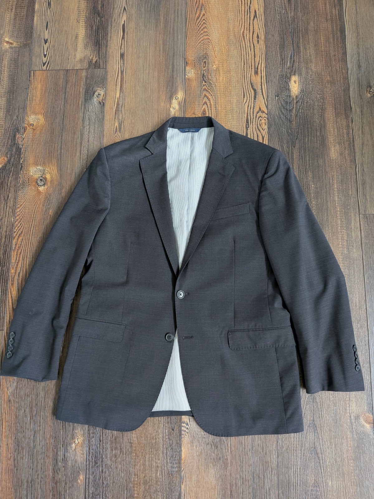 Brooks Brothers Sport Blazer Jacket 40S Short Explorer Regent Fit Charcoal