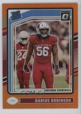 2024 Panini Donruss Optic Rated Rookie Orange Prizm 39/249 Darius Robinson 8d4