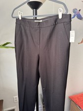Talbots New Size 14 Woman NWT Black Stretch Pants