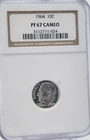 1964 Roosevelt Dime 10C Silver NGC PF67 Cameo Lot. H61