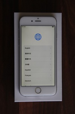 Apple iPhone 6s (A1688) - 64GB - Silber (Ohne Simlock) - Guter Zustand