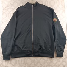 Polo Jeans Company Ralph Lauren Sweater Mens Large Extra Large Black Full Zip