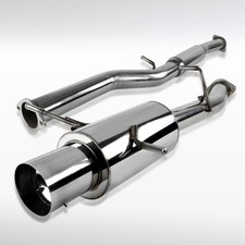 Fit 2002-2007 Subaru Impreza Wrx Sti 2.0l2.5l N1 3 Catback Exhaust Muffler Tip