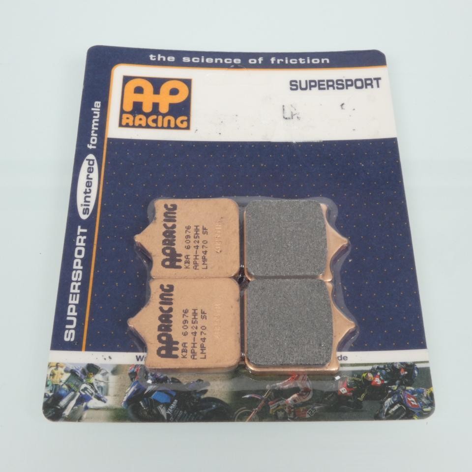 Plaquette de frein AP Racing pour moto Triumph Speed Triple 1050 de 2009 à 2016 pour étrier avant gauche