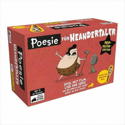 GW3589 Poesie für Neandertaler: Popkultur - Edition DE Neu & OVP