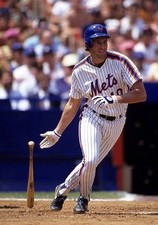 Dave Magadan New York Mets bats MLB game v the San Francisco Giant- Old Photo