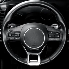 For Kia Sportage NQ5 Interior Accessory Car Steering Wheel Frame Cover Frame Protector