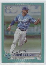 2022 Topps Chrome Update Aqua Refractor 183/250 Hunter Dozier #USC133 1b8