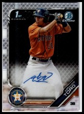 2019 Bowman Chrome #CPA-AT Abraham Toro Prospects Autographs