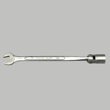 Mastercraft 1/2” Combination Swivel Flex Socket Wrench 12 Pt & Open Ended Japan