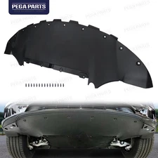 Front Bumper Lower Splash Shield Under Cover Panel For 2017-2022 Tesla Model 3