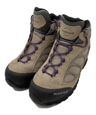 mont-bell GORE-TEX Trekking Boots/ Beige x Black/ Size: 26
