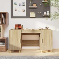Schreibtisch Sonoma-Eiche 140X50X75 Cm Holzwerkstoff