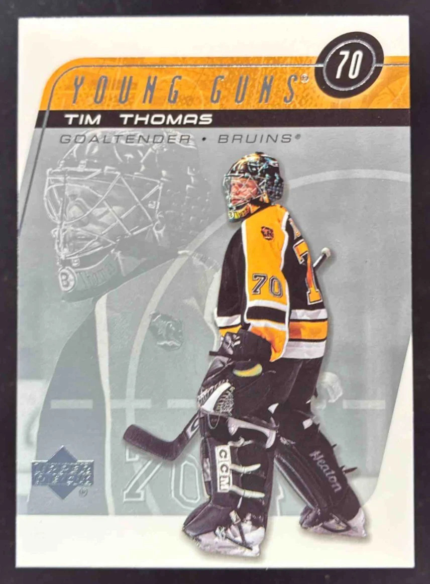 2002-03 Upper Deck #429 Tim Thomas Young Guns RC