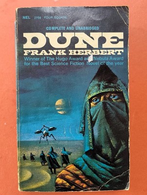 Dune: Frank Herbert, 1970 UK New English Library, NEL edition, Pennington
