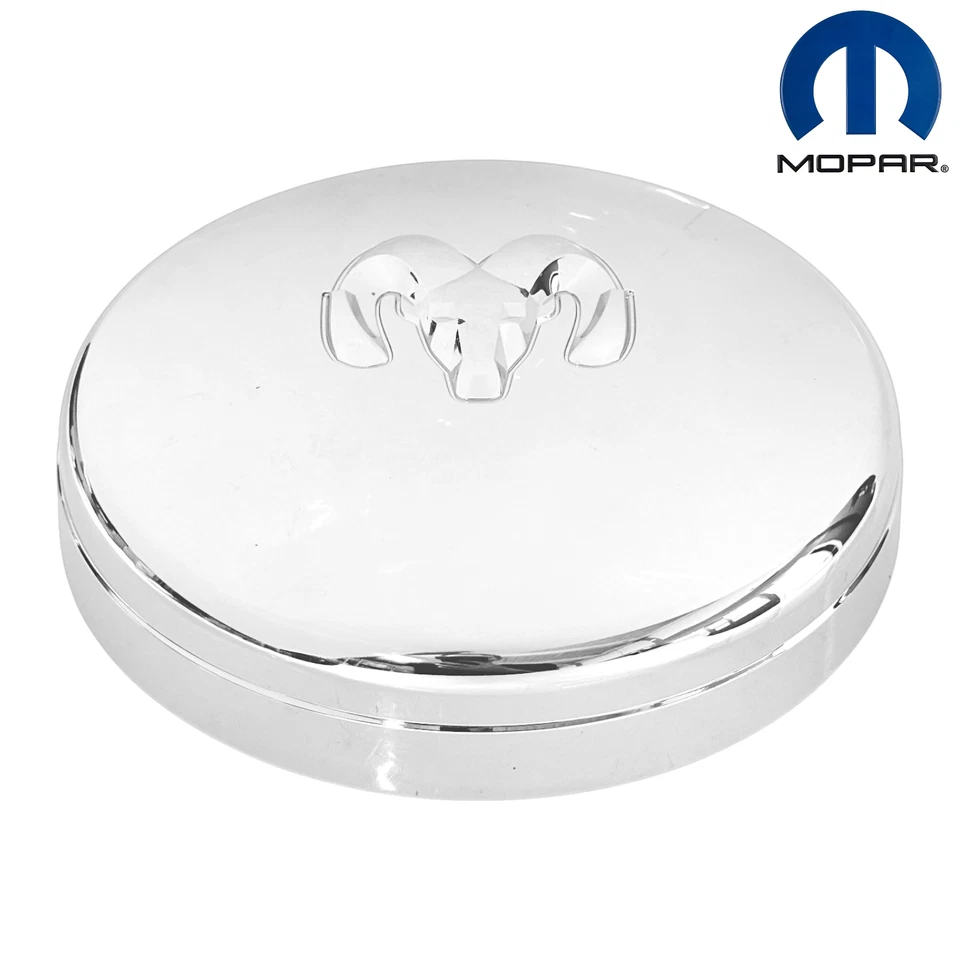 Tapacubos centrales rueda delantera 2003-2018 Dodge Ram 1500 2500 doble MOPAR JUEGO OEM Foto 2 de 4