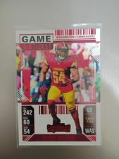 2024 Panini Contenders - Bobby Wagner #100 Red Game Ticket