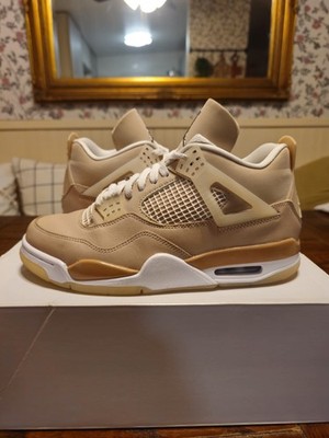 シューズ(女性用) NIKE AIR JORDAN 4 WMNS SHIMMER Women's Air Jordan 4 Retro Shimmer Fashion Shoes Size 10. Worn one