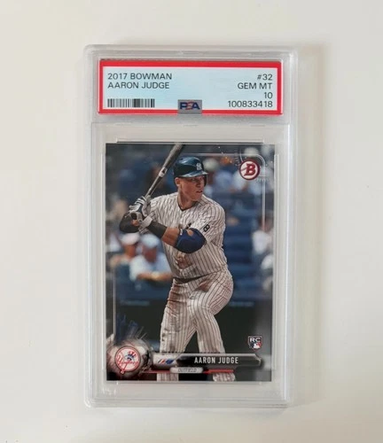 2017 Bowman Aaron Judge #32 (RC) PSA 10