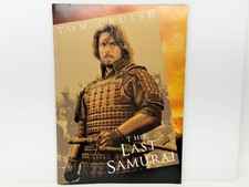 The Last Samurai (2003) Japanese Movie Program Tom Cruise, Ken Watanabe The Last Samurai (2003) Japanese Movie Program Tom Cruise, Ken Watanabe