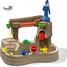 Step 2 Pump  Splash Discovery Pond Water Table, Kids Water Sensory Activity Poo