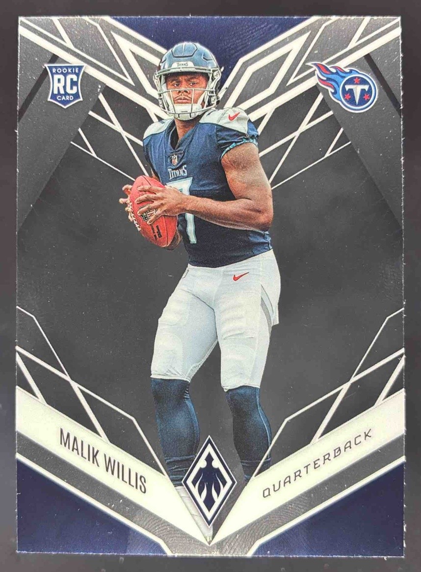 2022 Panini Football Phoenix Malik Willis SILVER #103 RC Tennessee Titans