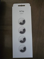 New Unopened Apple Airtag Generation 2 4pack w/Keychain Accessories