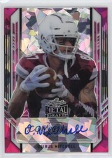 2021 Leaf Metal Draft Portrait Pink Crystals 10/15 Osirus Mitchell Auto 0l2