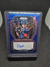 2022 Prizm Baseball Riley Adams Auto /50 Blue Donut Circles Prizm RC Nationsls🔥