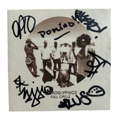 Hieroglyphics Group Signed Autographed Full Circle CD Bay Area Hip Hop