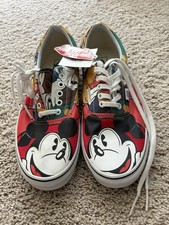 Mickey  Friends Young At Heart Old Skool Vans US Men Size 10 Tag still on