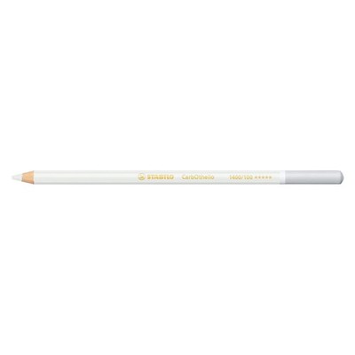 Pastellkreidestift - STABILO CarbOthello - Einzelstift - titanweiß