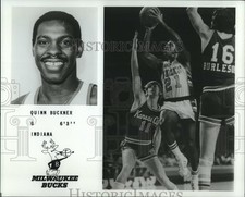 1979 Press Photo Milwaukee Bucks Basketball Player Quinn Buckner, Guard 6-3