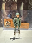 BRAZIL 🇧🇷 GI JOE ARAH Estrela Commandos Em Acao Grunt 100% Complete Card Mint