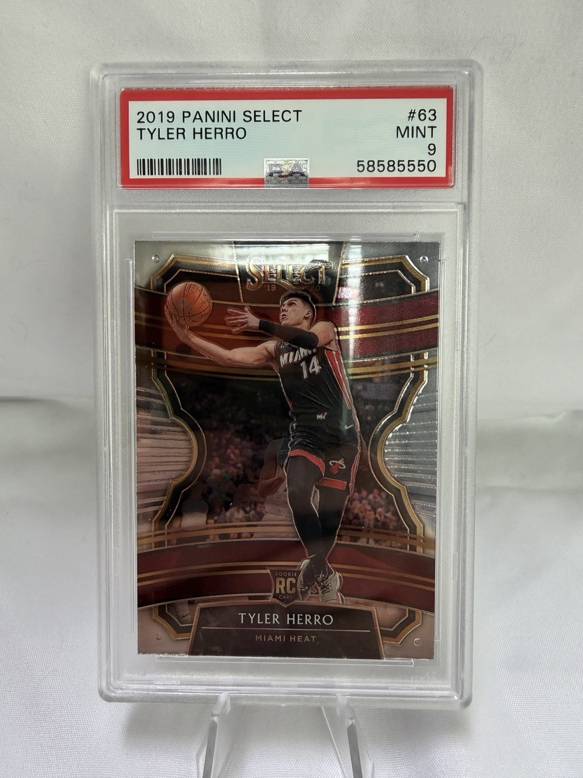 2019-20 Panini Select - Concourse Tyler Herro #63 (RC)