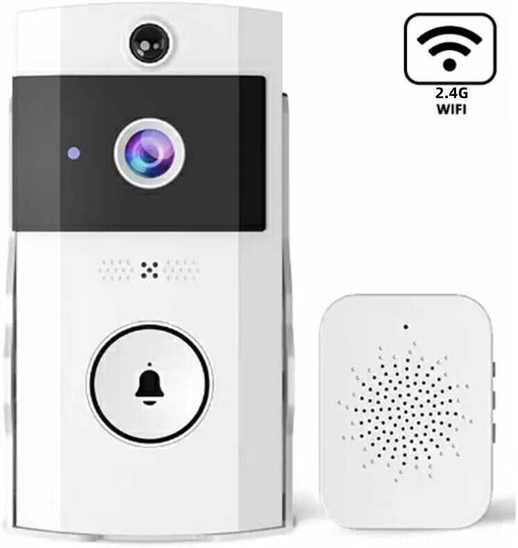 Wireless WiFi Video Doorbell Smart Phone Camera Door Bell Ring Intercom Security