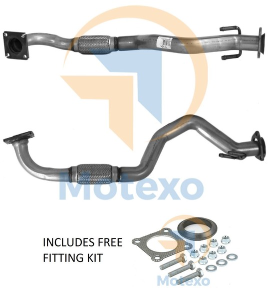 BM70334 BM Catalysts Seat Leon 1.6I 16V Front Auspuffrohr 5/01-9/05-image