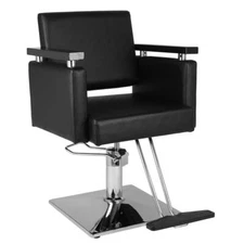 Classic Hydraulic Barber Chair Salon Hair Beauty Shampoo Equipment Stylist Black