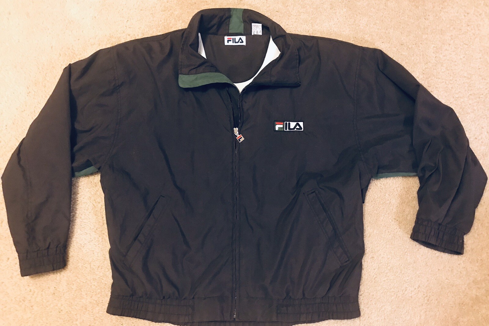 Giacca a vento FILA vintage adulto grande