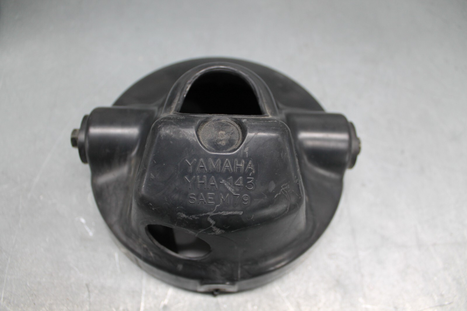 KIT DE FARO DELANTERO PARA YAMAHA XT125, XT200, XT250, XT550, GT80 Y GT – CON BOMBILLA Y ARO CROMADO DE 6″