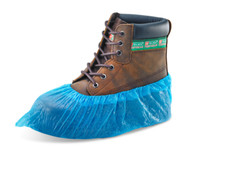 Überziehschuhe Einweg OP Überschuhe Überzieher Schutzschuhe 100 Stück Pack blau